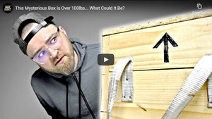 This Mysterious Box Is Over 100lbs... What Could It Be?