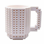 Creative DIY Build-on Lego Style Puzzle Mugs