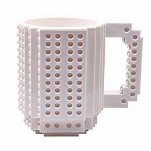 Creative DIY Build-on Lego Style Puzzle Mugs