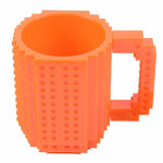 Creative DIY Build-on Lego Style Puzzle Mugs