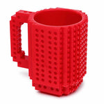 Creative DIY Build-on Lego Style Puzzle Mugs