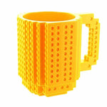 Creative DIY Build-on Lego Style Puzzle Mugs