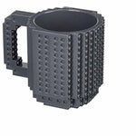 Creative DIY Build-on Lego Style Puzzle Mugs