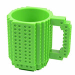 Creative DIY Build-on Lego Style Puzzle Mugs