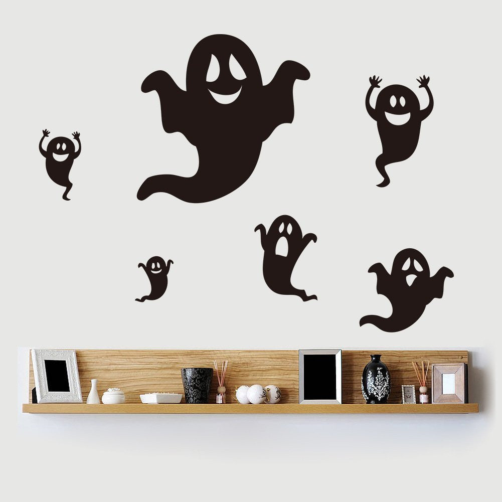 Wall Sticker Halloween Cartoon Ghost Wallpaper
