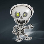 3pcs Halloween Dancing Skeletons Mylar Balloons