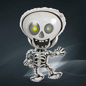 3pcs Halloween Dancing Skeletons Mylar Balloons