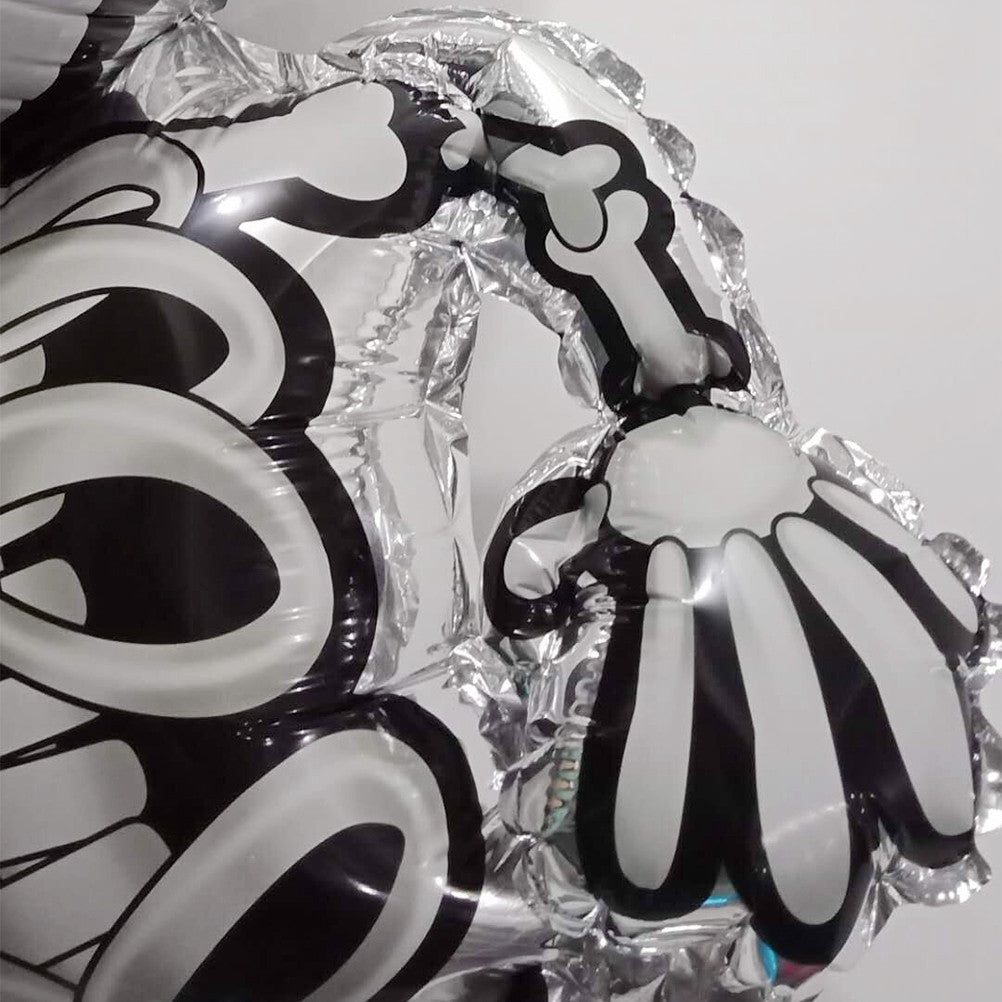 3pcs Halloween Dancing Skeletons Mylar Balloons
