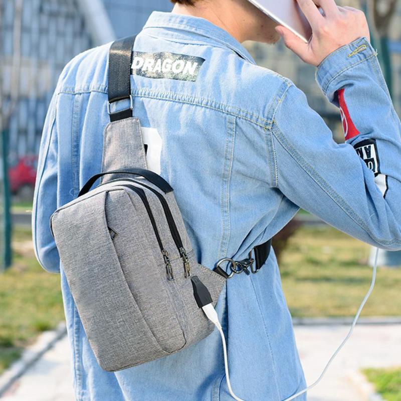 Anti-Theft Messenger Bag