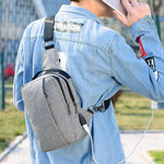 Anti-Theft Messenger Bag
