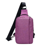Anti-Theft Messenger Bag