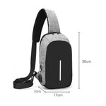 Anti-Theft Shoulder Bag