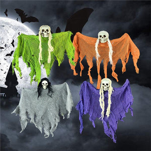 4pcs Halloween Hanging Decoration Little Ghost