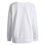 Women Halloween Printed Long Sleeve Casual Pullover