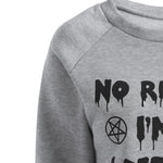 Women Halloween Printed Long Sleeve Casual Pullover