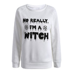 Women Halloween Printed Long Sleeve Casual Pullover