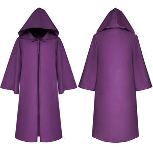 Hooded Cloak Cape for Christmas Halloween Cosplay Costumes