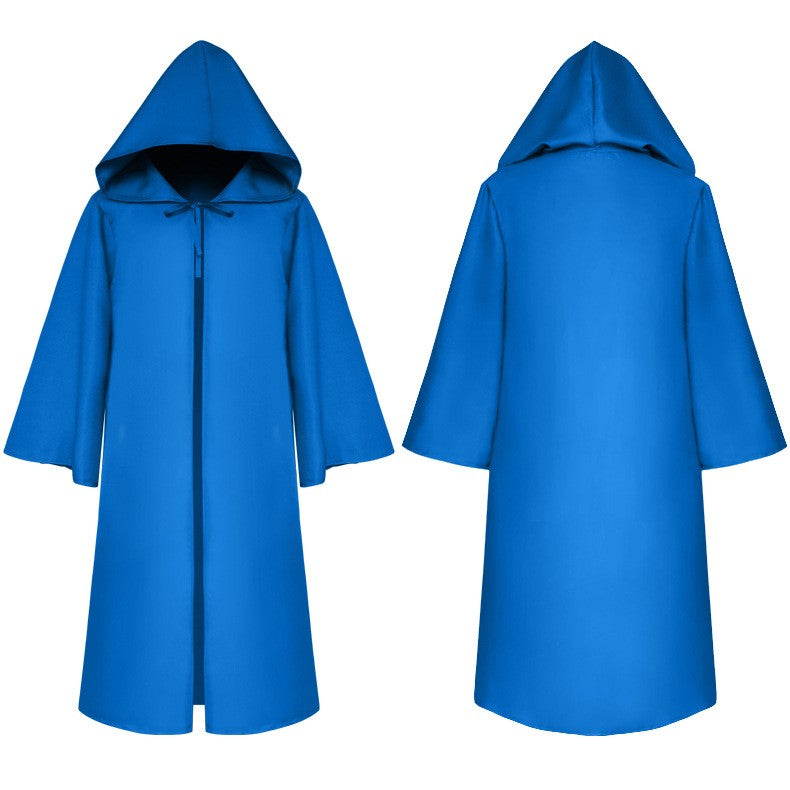 Hooded Cloak Cape for Christmas Halloween Cosplay Costumes