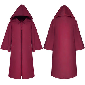 Hooded Cloak Cape for Christmas Halloween Cosplay Costumes
