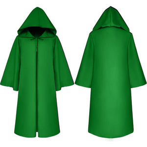 Hooded Cloak Cape for Christmas Halloween Cosplay Costumes