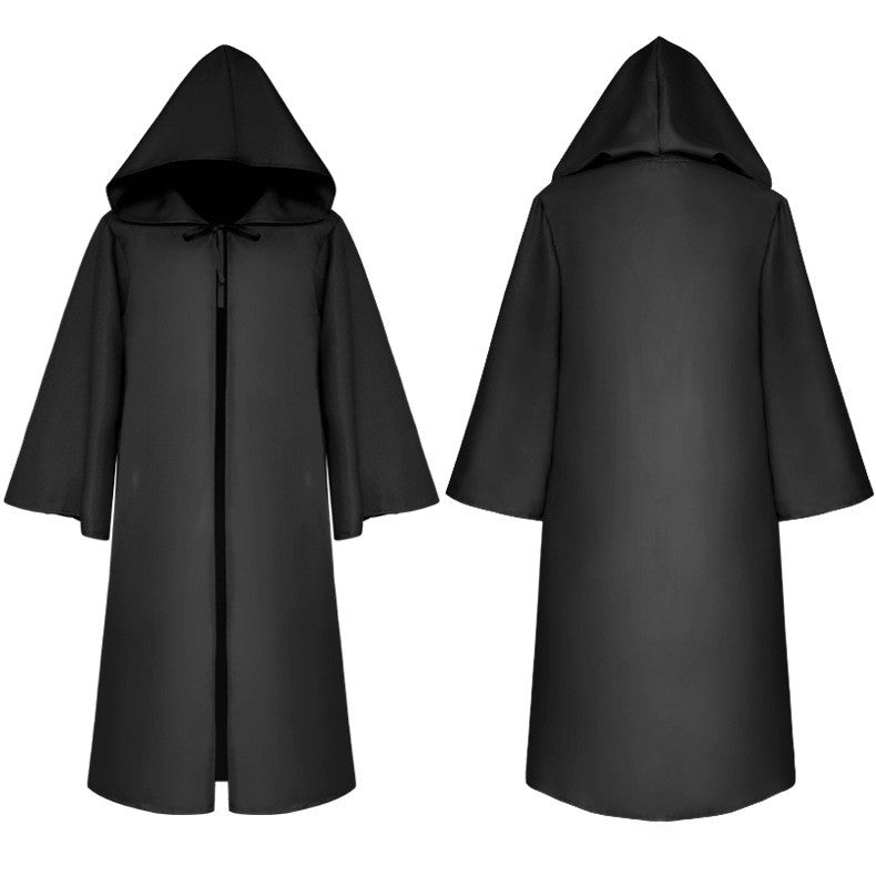 Hooded Cloak Cape for Christmas Halloween Cosplay Costumes
